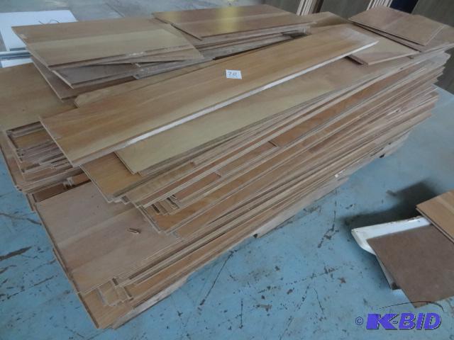 lot 70 image: Laminate Flooring, Most Pieces are 8" wi...