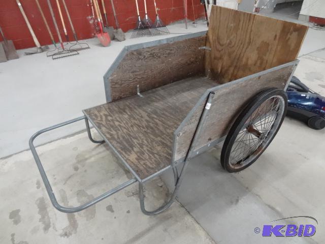 Lawn and Garden Cart. 33 X 48 Tub...