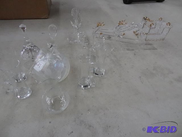 Misc Decorative Glass Pieces...