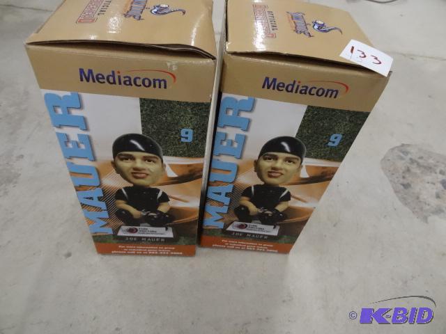 2 Joe Mauer Bobble Heads...