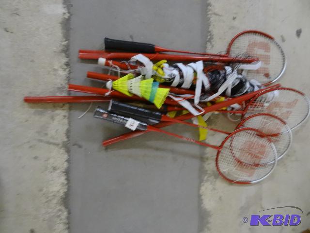 Wilson Bad Minton Rackets and Net...