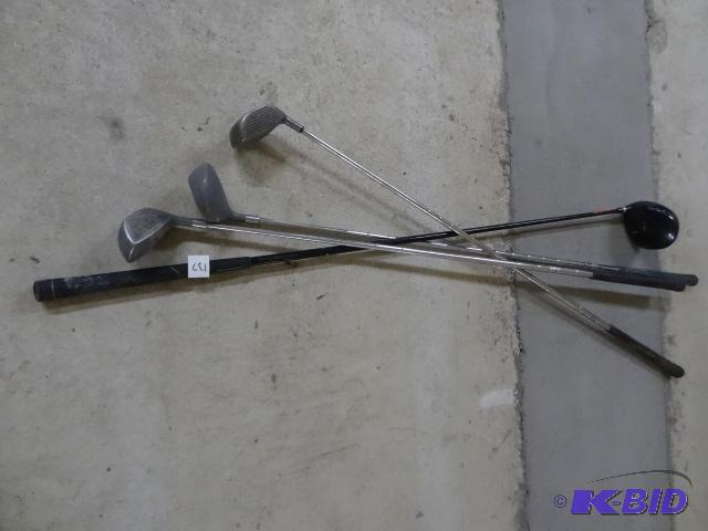 4 Golf Clubs...