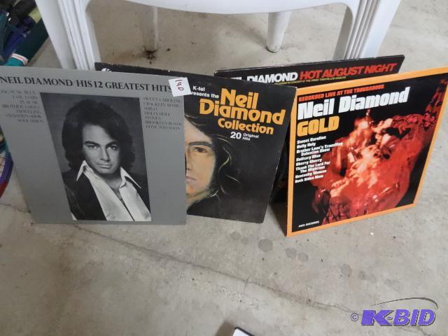 4 Neil Diamond Records...