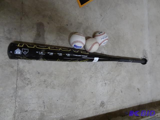 Aluminum Easton Baseball Bat...