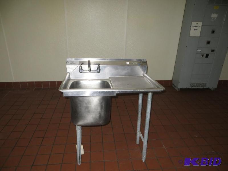 Eagle Stainless sink. 37 X 38 X 27...