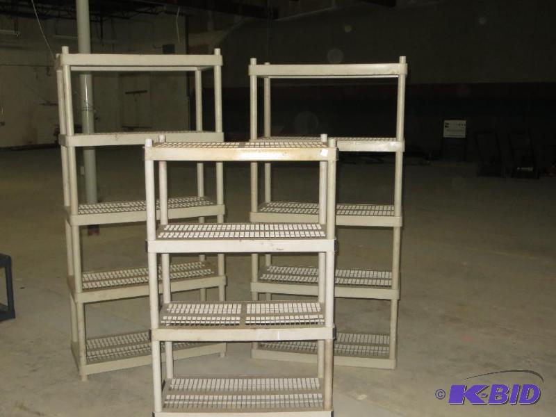 3 Adjustable Shelf Units...
