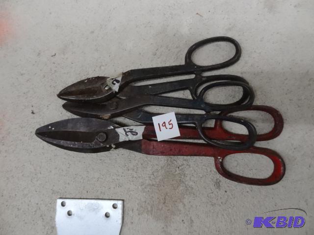 3 Tin Snips...