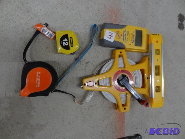 One Step Mulit Scanner Stud Finder Level. Tap...
