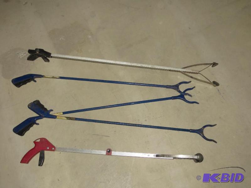 5 Garbage pick up clamps...