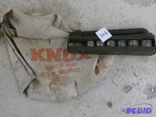 Knot Spron. Vintage Socket Set...