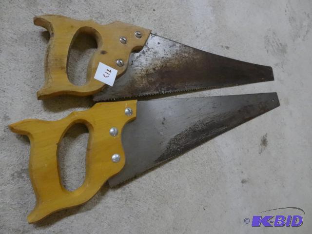 2 Hand Saws...