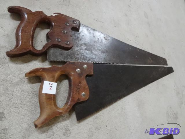 2 Hand Saws...