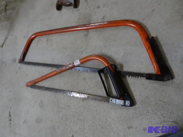 2 Bow Saws...