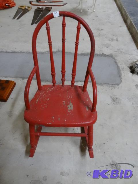 Vintage Kids Rocking Chair. 1988 Jajuar XJ6, ...