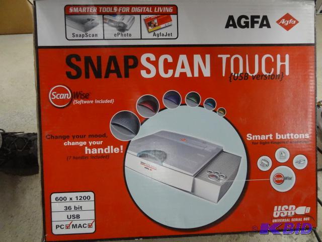 AGFA Snap Scan Touch. USB Hook Up. Mac or PC....