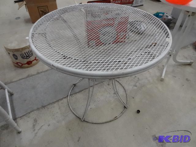 Out Door Metal Patio Table 30 ...