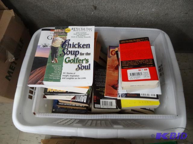 Lots of Misc Books. Totes not Included...