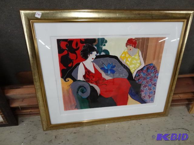 Signed and Numbered Print. 159350 42 X 34...
