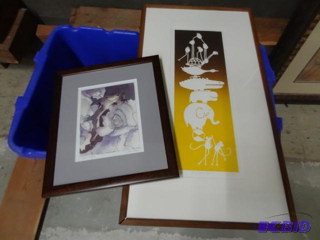 2 Framed Prints...