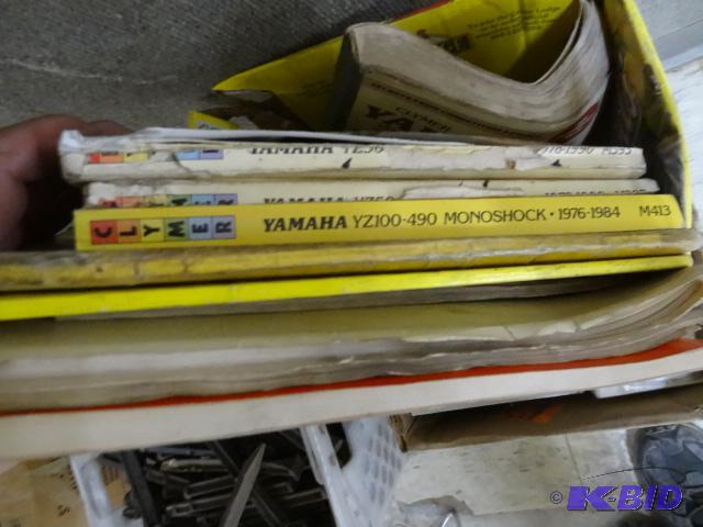 Misc Motor Cycle and Dirt Bike Repair Manuals...