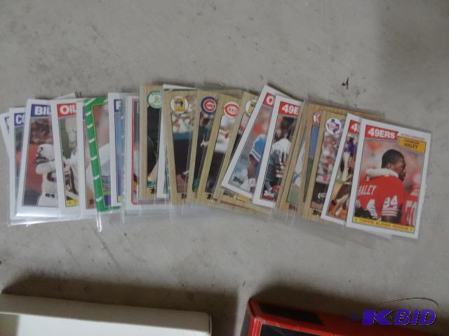 Misc Collector Football and Baseball Cards...