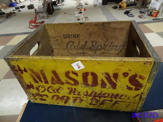Vintage Mason Old Fashioned Rood Beer Box...