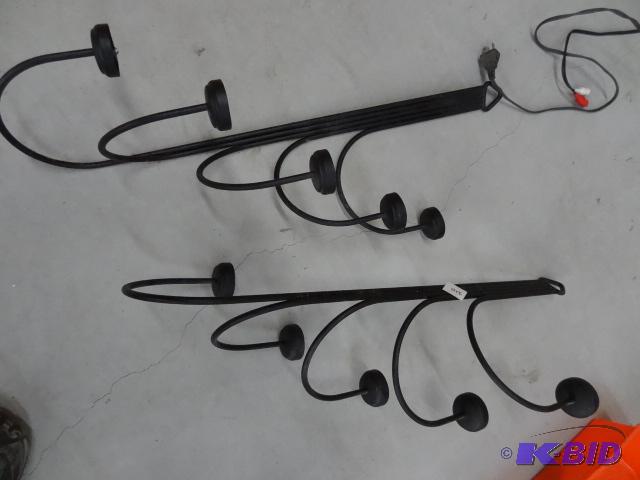 2 Metal Wall hanging Tea Lite Candle Holders...