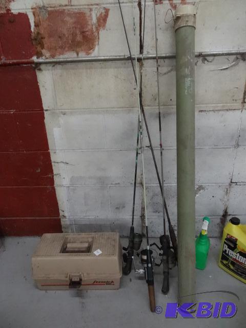 Fenwick 1080 Tackle lot with Misc Fishing Tac...