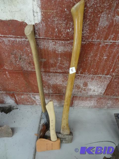 2 Axes and 1 Hatchet...