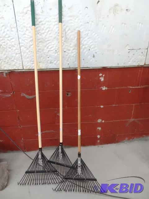 3 Lawn Rakes...