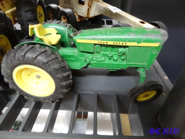 2 Tonka Toys and John Deere Tractor...