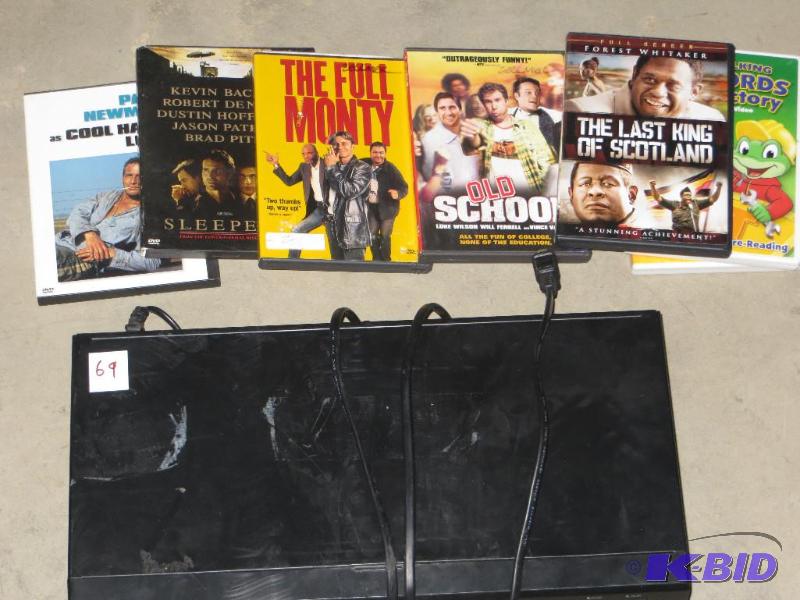 DVD player and Movies...