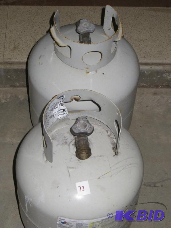 2 Propane tanks. New Style Valve. 13 full...