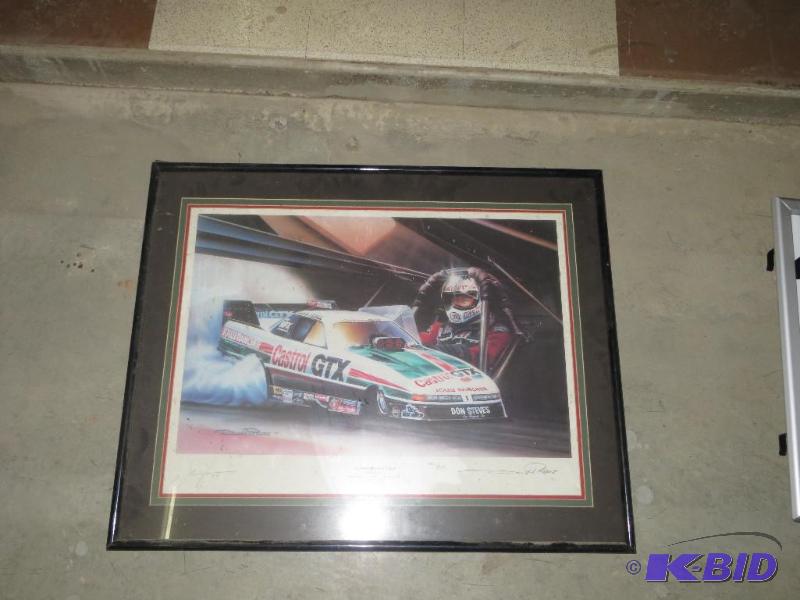 Signed Print &quotJohn Force&quot Champion ...