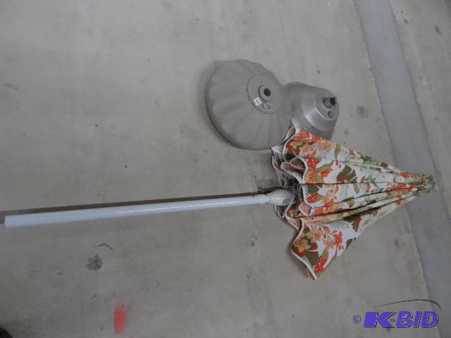 Patio Umbrella with 2 Bases...