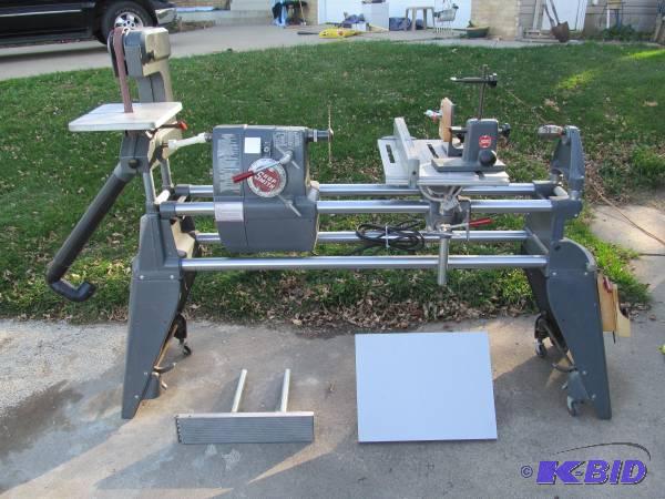 lot 1 image: Shop Smith Mark V Work station