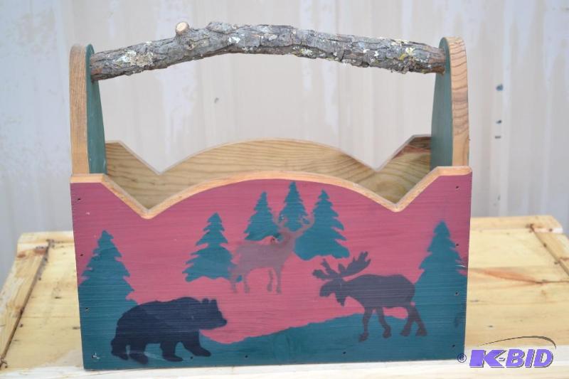 lot 14 image: Magazine holder,great for the cabin or next t...