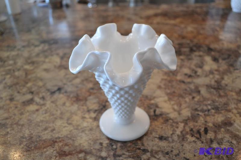 lot 20 image: Milk Glass...