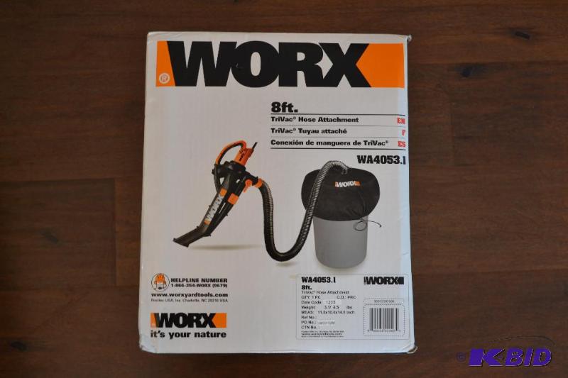 lot 56 image: WORX...TriVac  Brand new in the box....