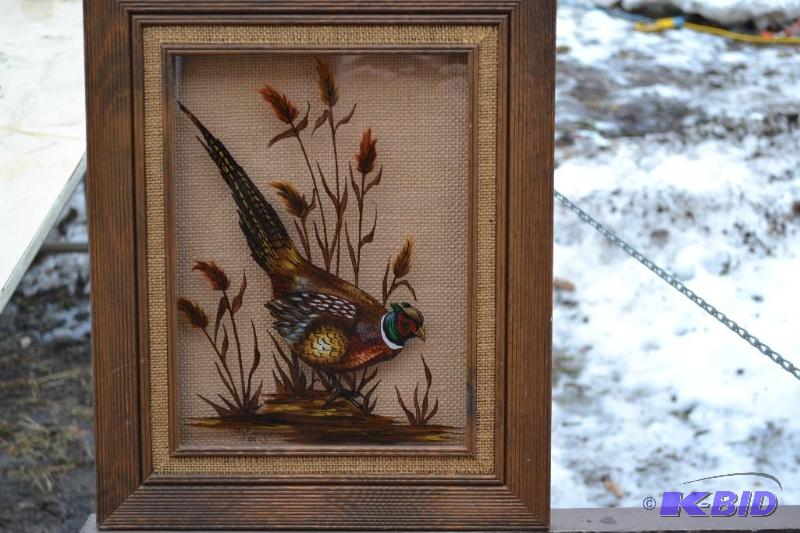 lot 58 image: Very nice wildlife print....
