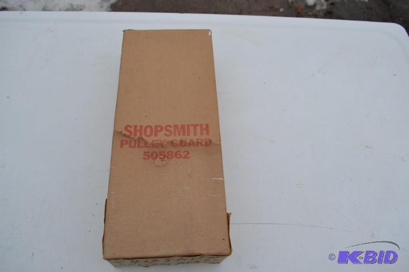 lot 6 image: Shop Smith Pulley guard