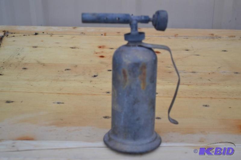 lot 66 image: Antique torch....