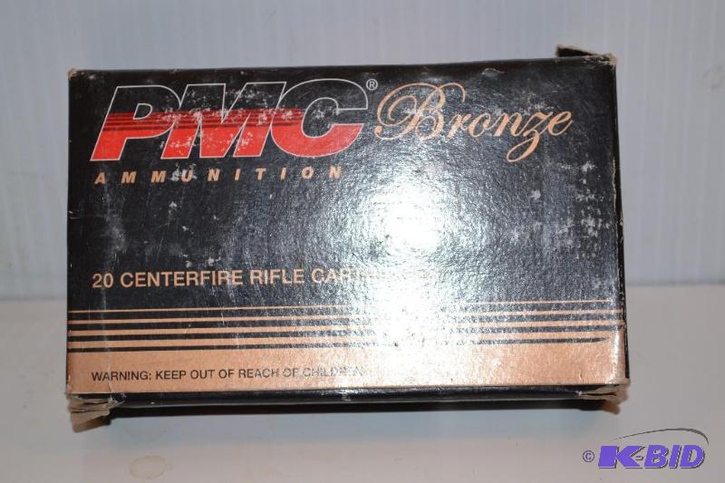 lot 75 image: Winchester...PMC Bronze 308 Bullets  Full bo...