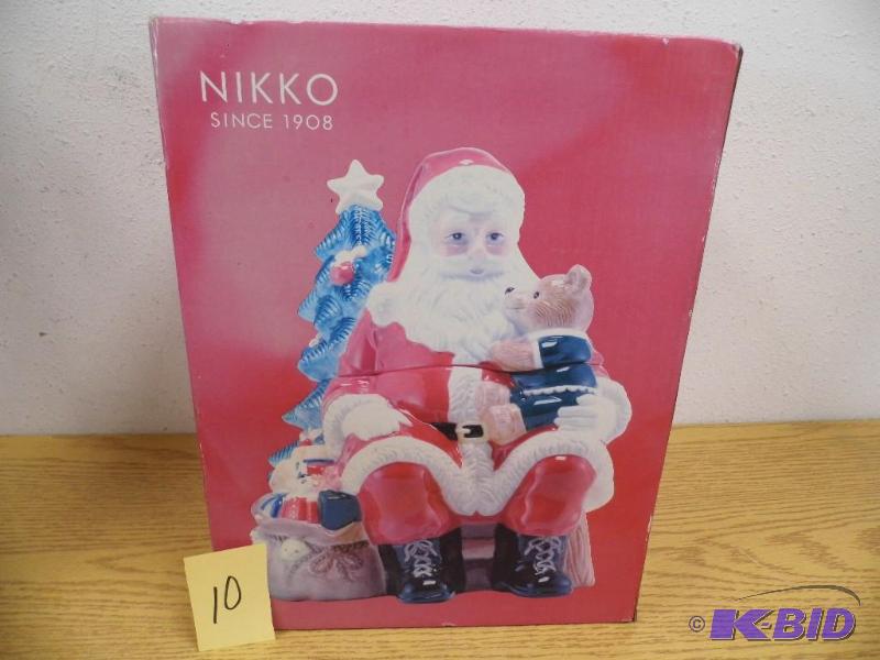 Nikko Santa Cookie Jar