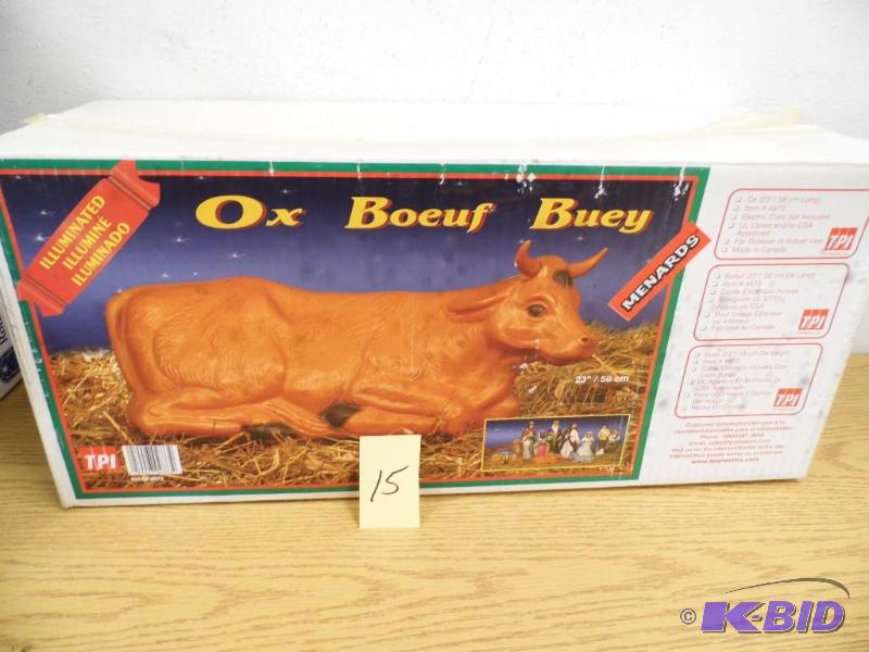 New Ox for Christmas Manger