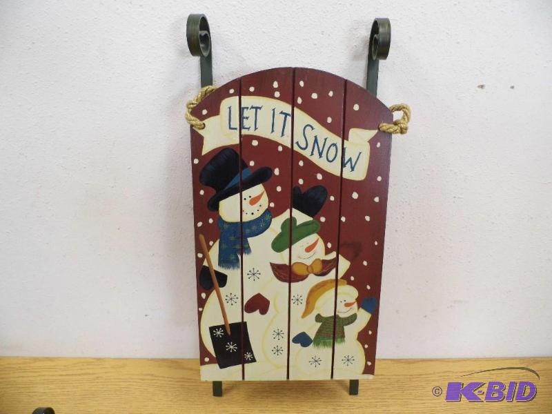 New Let Is Snow Sled