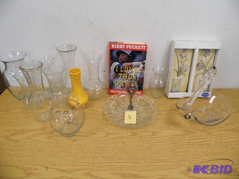 Vintage Glass Serving Pieces