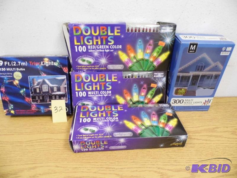 5 Sets of New Christmas Lights