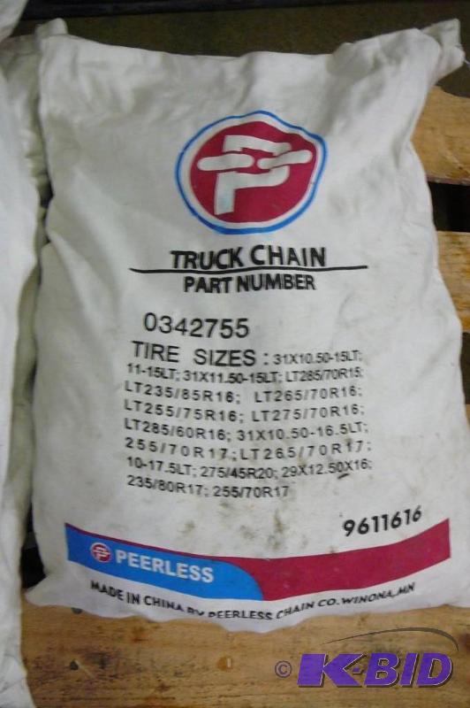 lot 103 image: Set of &nbspPeerless truck chains tire size ...