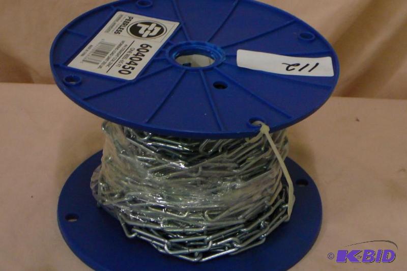 lot 112 image: Peerless #4 straight coil chain zinc working ...